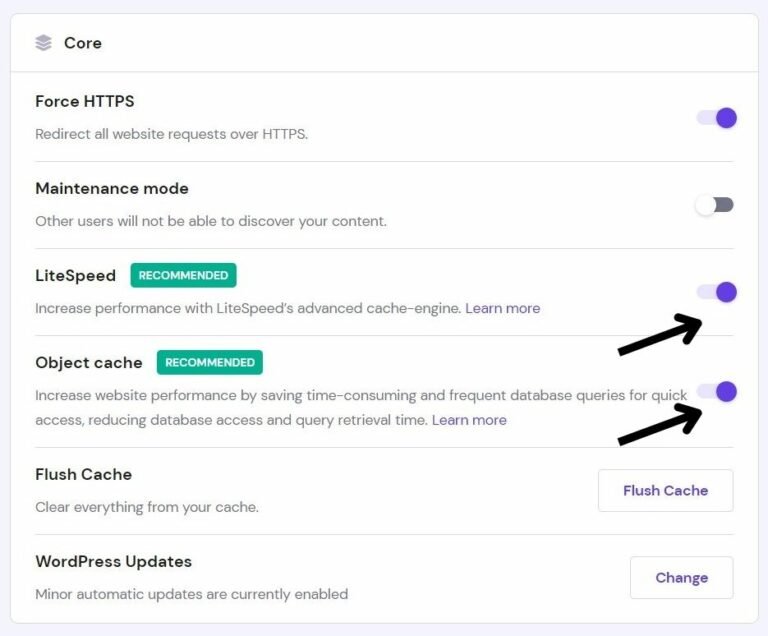 How To Enable Hostinger Object Cache For WordPress Websites?